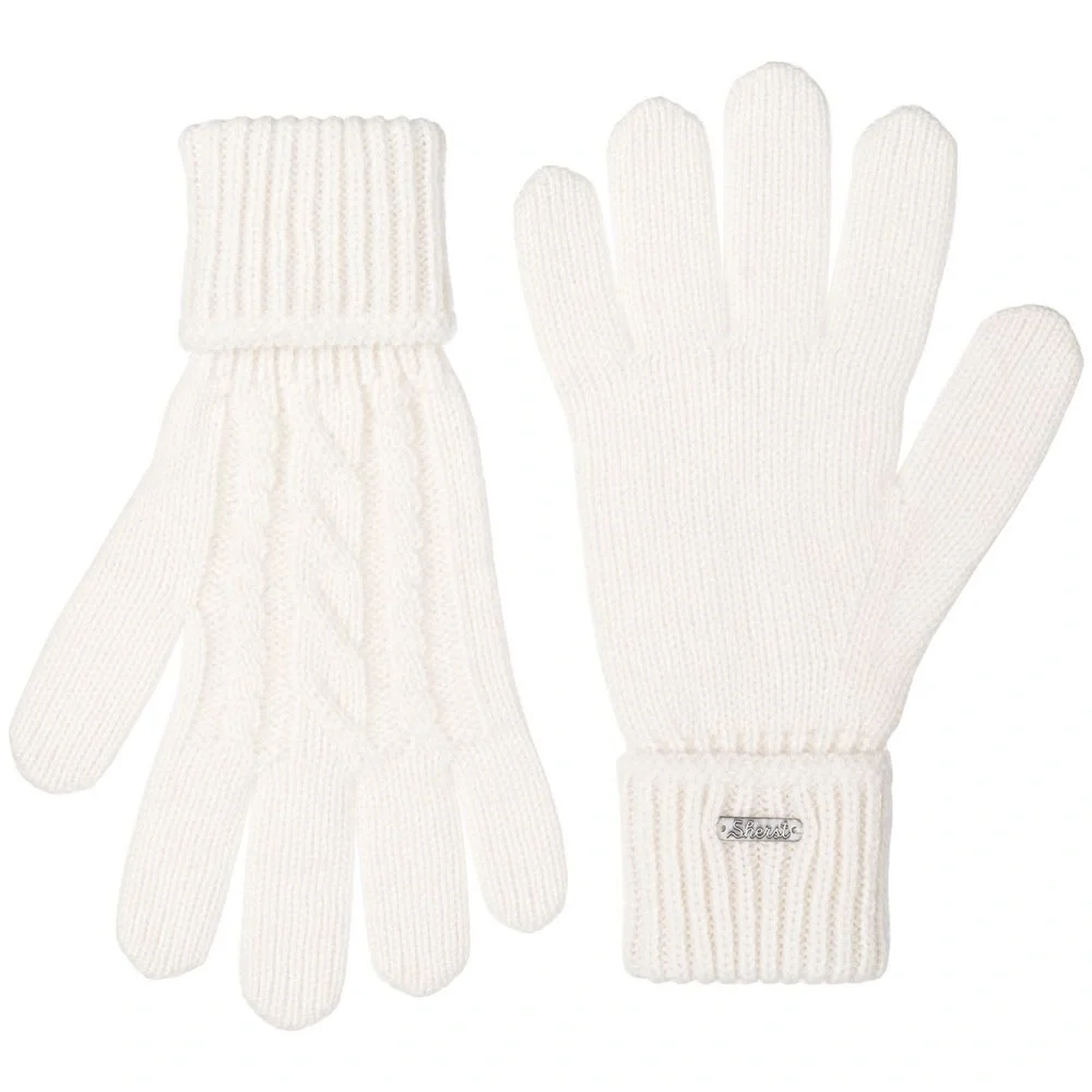 Перчатки Loren, молочно-белые (ванильные) - фото 4