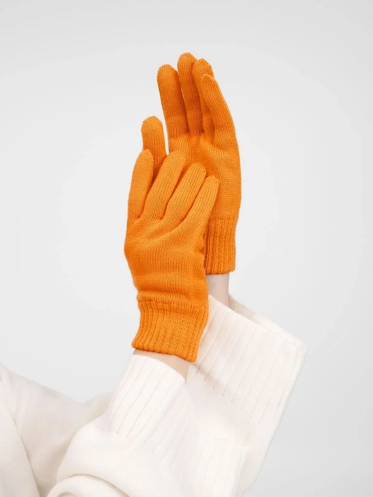 Перчатки Nobilis Mono, оранжевые (абрикос) - фото 3