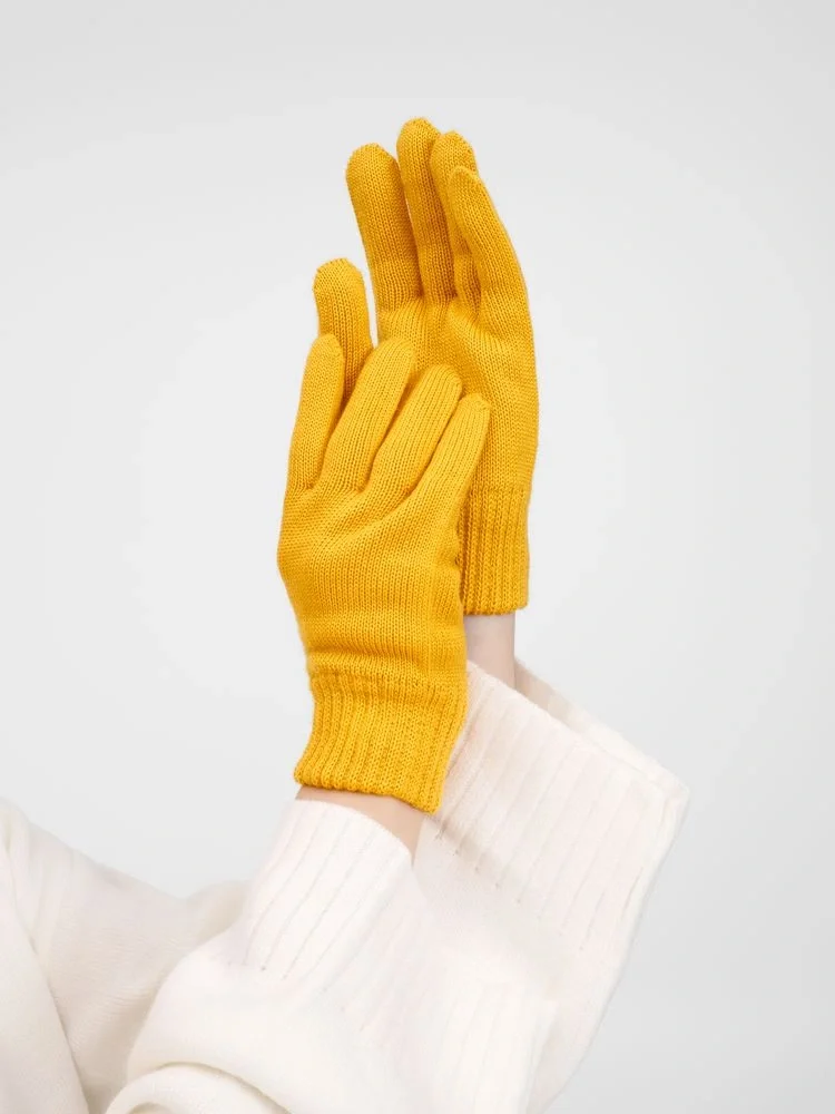 Перчатки Nobilis Mono, желтые (медовые) - фото 3