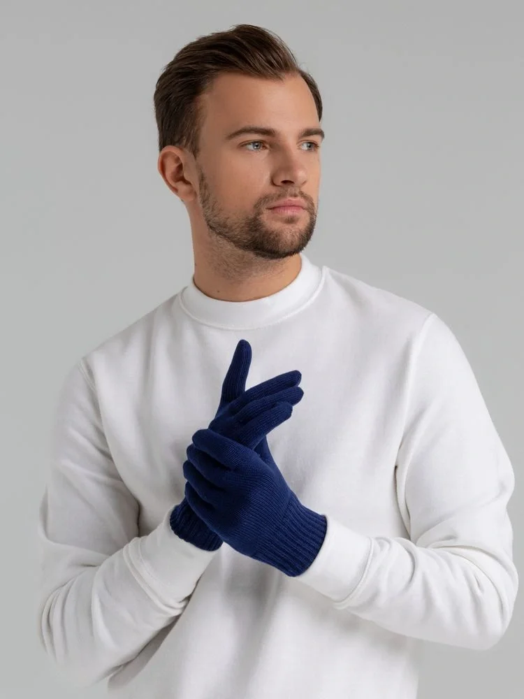 Перчатки Real Talk, темно-синие - фото 5