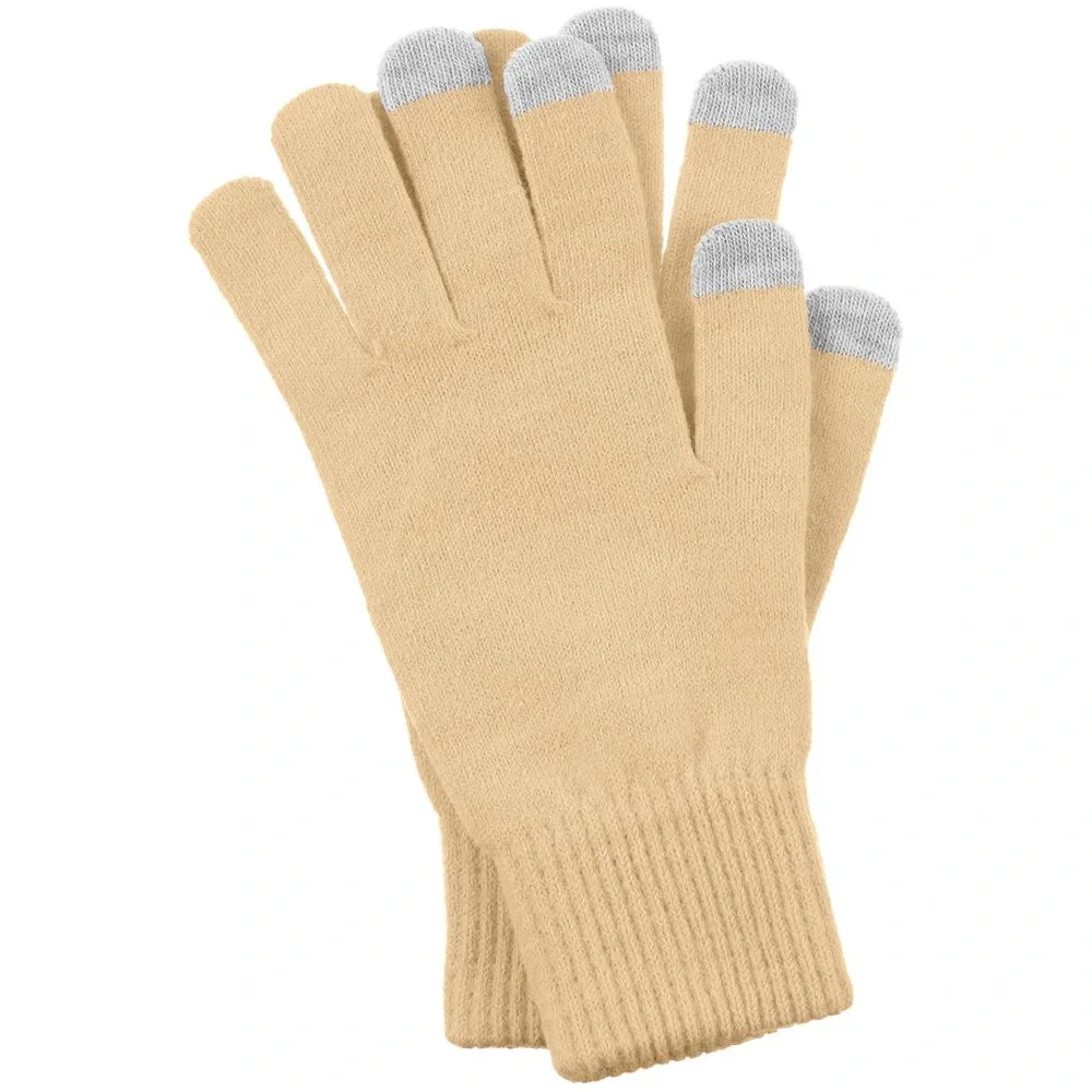 Перчатки сенсорные Urban Flow, бежевые - фото 1