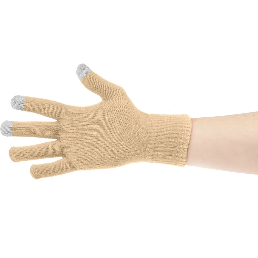 Перчатки сенсорные Urban Flow, бежевые - фото 3