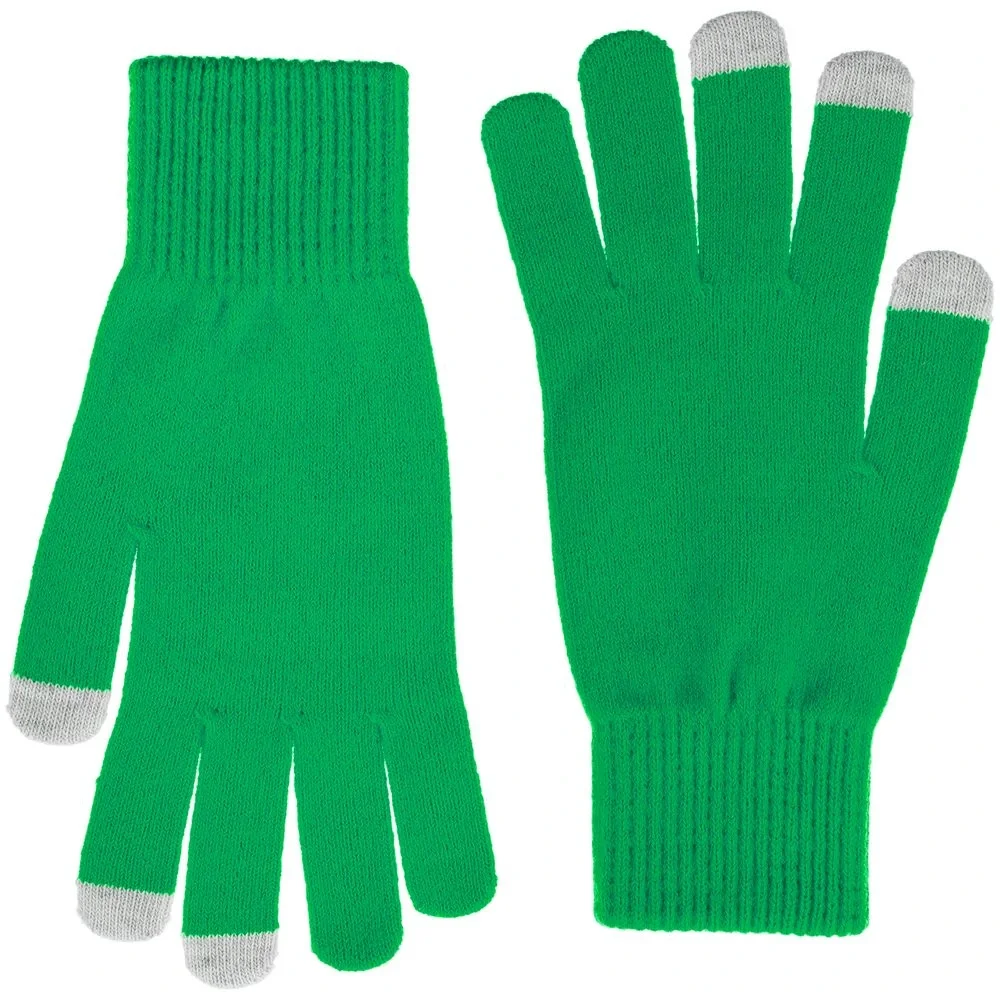 Перчатки сенсорные Urban Flow, зеленые - фото 2