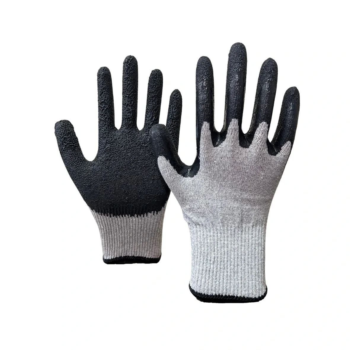 Перчатки трикотажные с текстурированным латексным покрытием "Фурия" 13кл