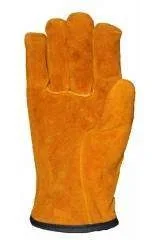 Перчатки цельноспилковые утепленные тип Водитель - фото 1