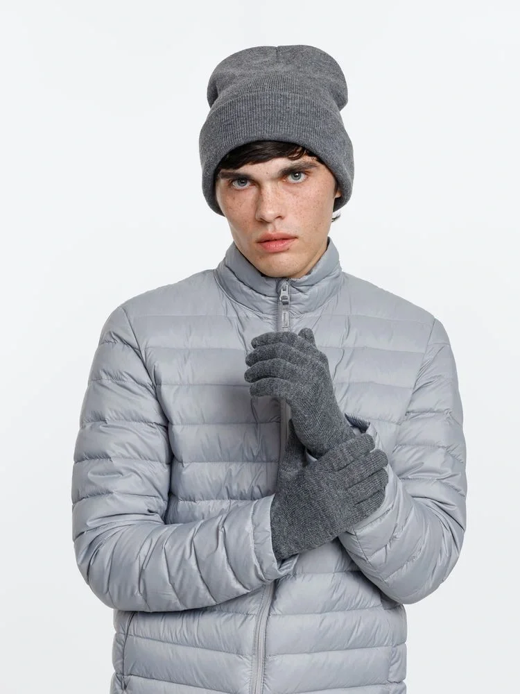 Перчатки Urban Flow, темно-серый меланж - фото 5