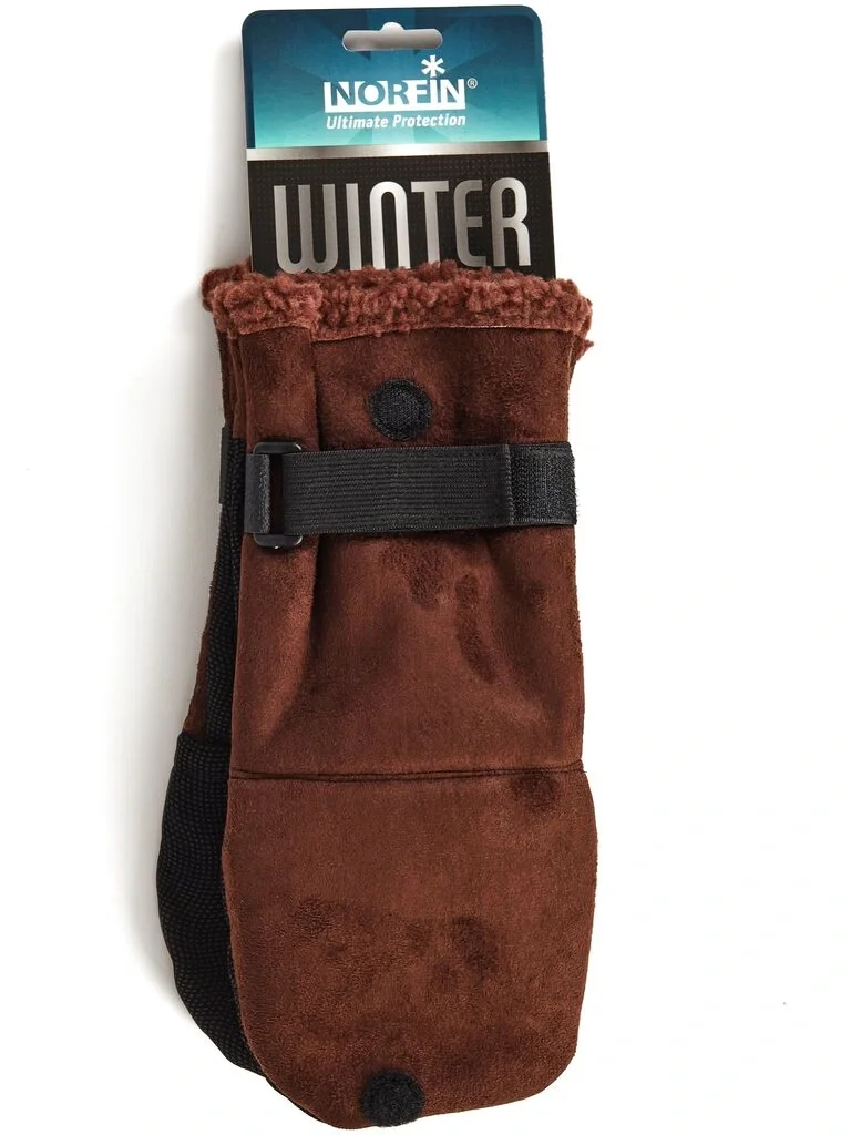 Перчатки-варежки Norfin AURORA ветрозащ. отстег. - фото 8