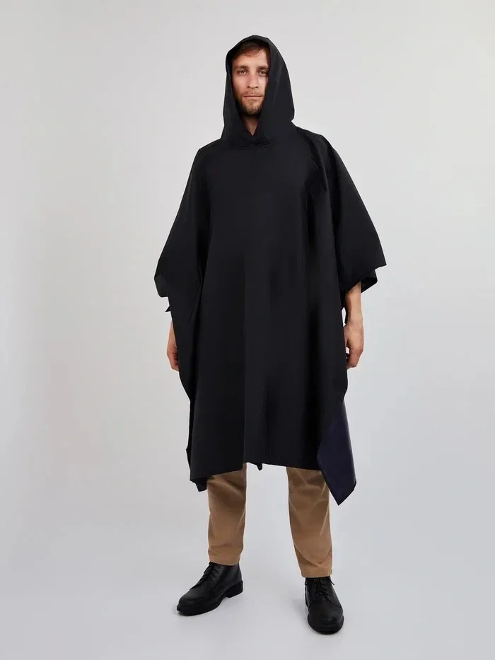 Плащ-дождевик MOGOTEX черный (21ШС6-3) - фото 1