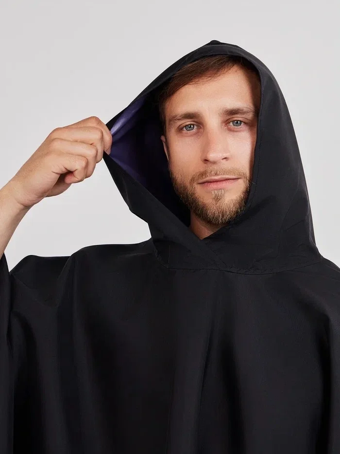 Плащ-дождевик MOGOTEX черный (21ШС6-3) - фото 4