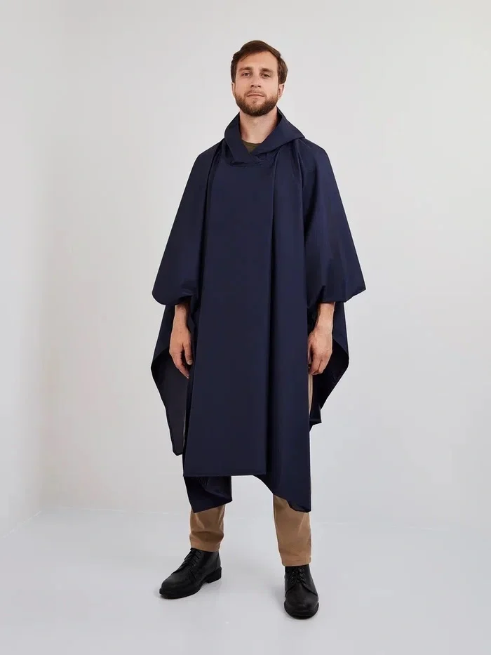 Плащ-дождевик MOGOTEX темно-синий (21ШС6-5) - фото 1