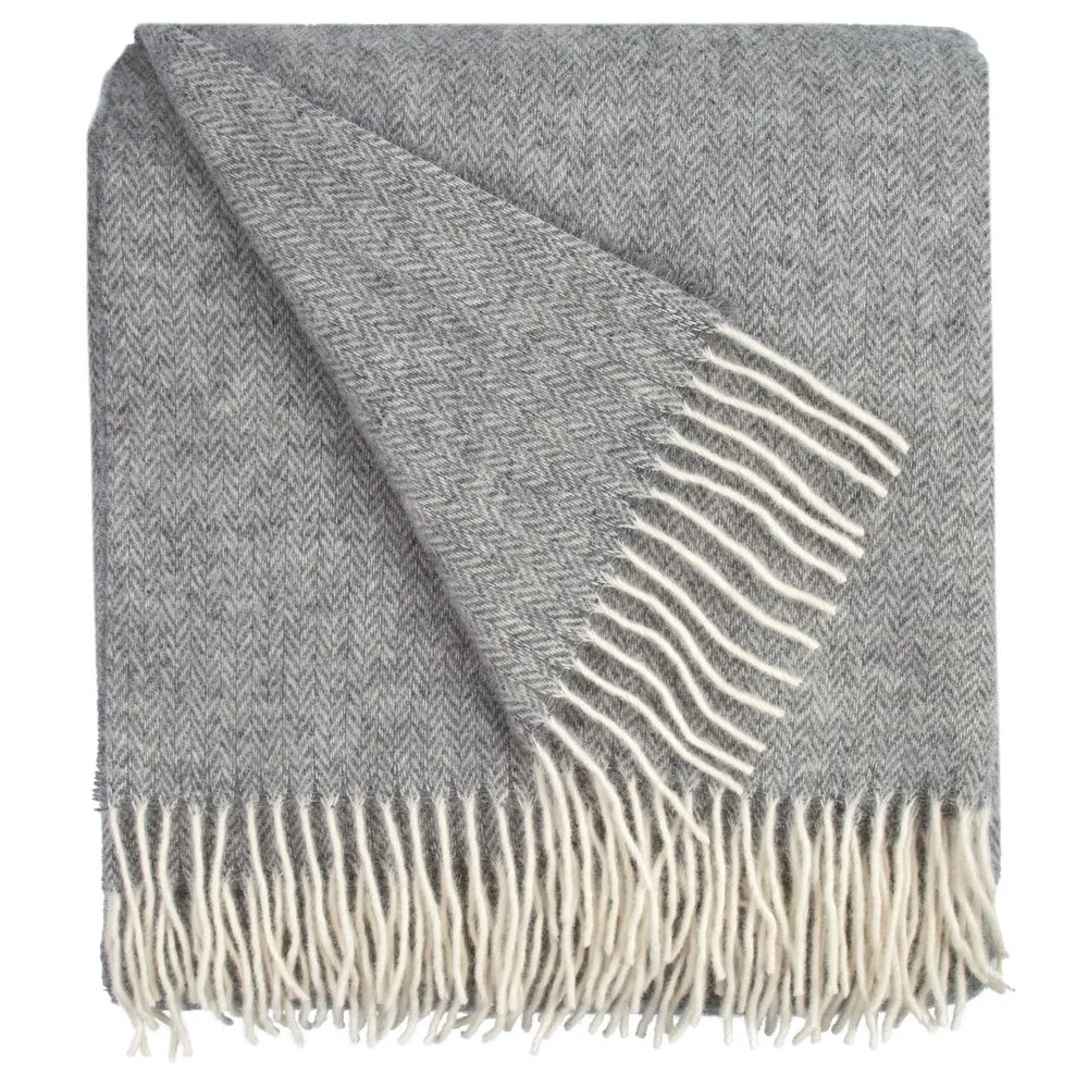 Плед Bilbo, серый 140х200 см - фото 1