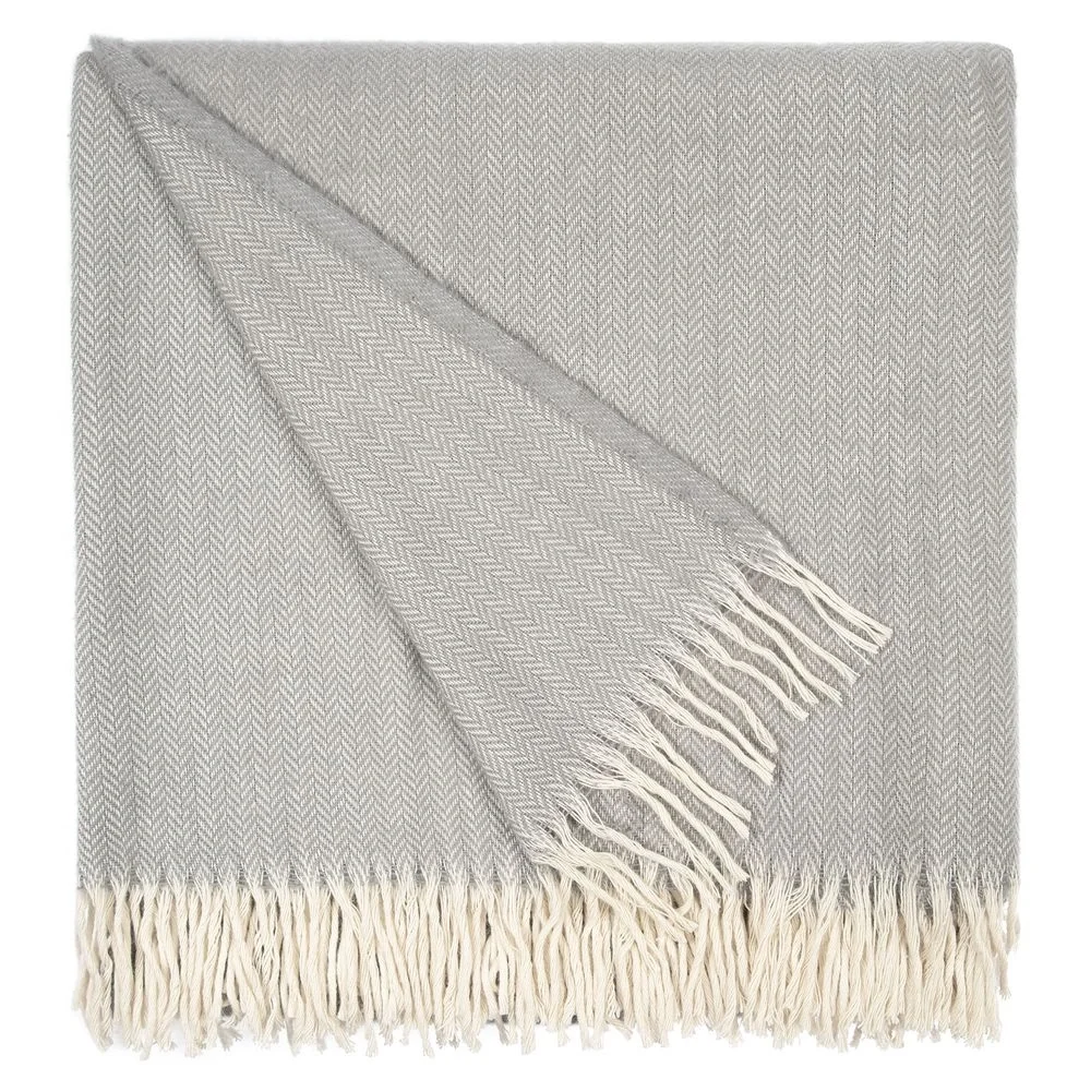 Плед Bilbo, серый 140х200 см - фото 7