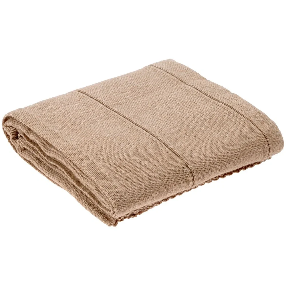 Плед Camino, бежевый 115х170 см - фото 5