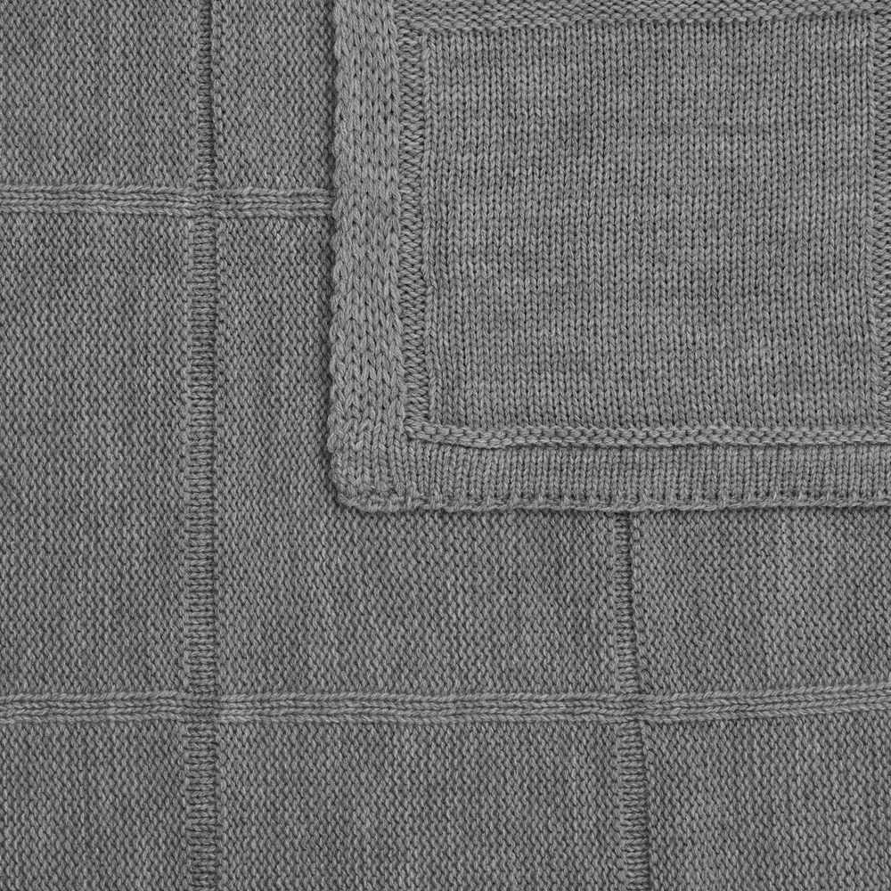 Плед Chainfield, серый меланж 130x200 см - фото 3