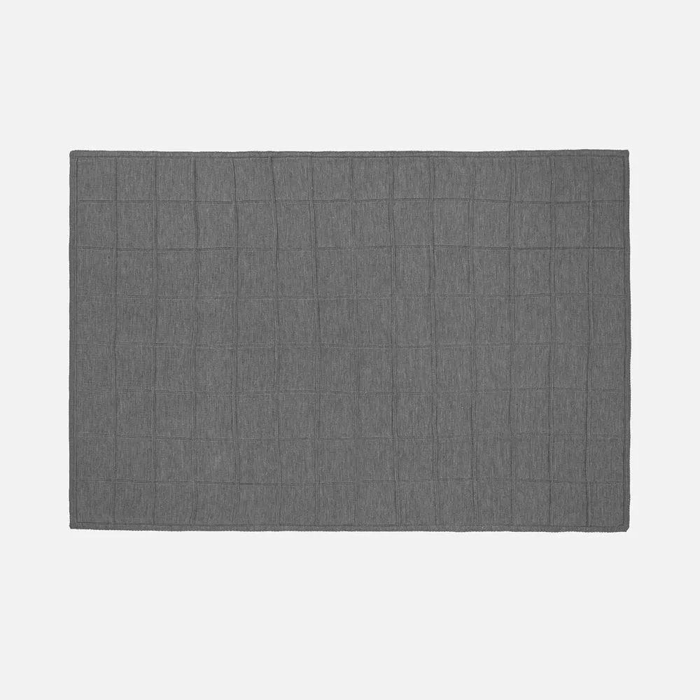 Плед Chainfield, серый меланж 130x200 см - фото 4