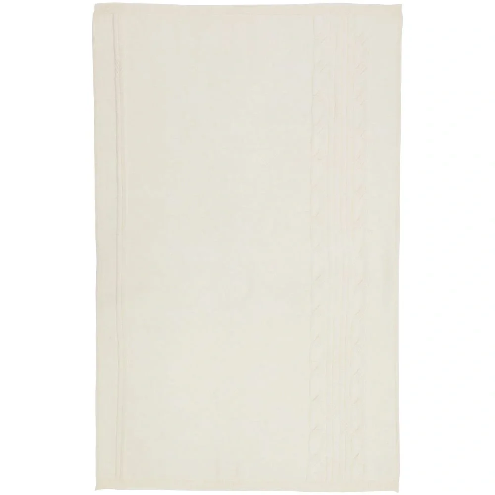 Плед Dantel, молочно-белый 110х170 см - фото 4