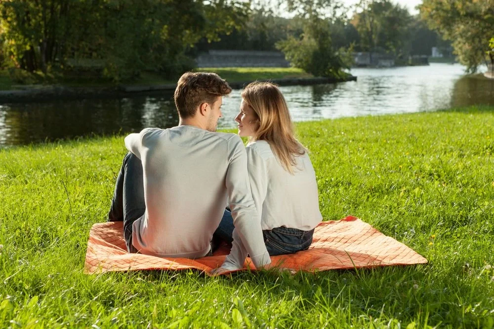 Плед для пикника Comfy, ярко-синий 115х140 см - фото 7