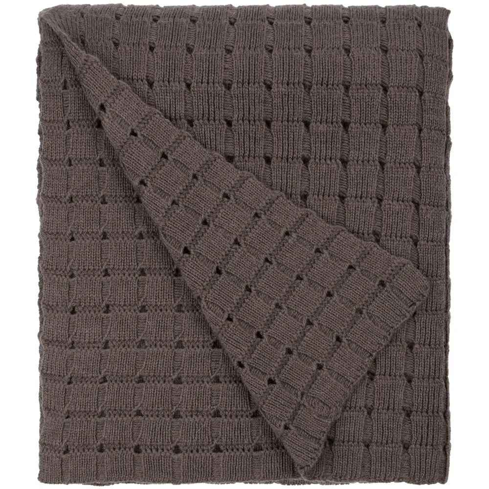 Плед Exquisito, коричневый 125х180 см - фото 3