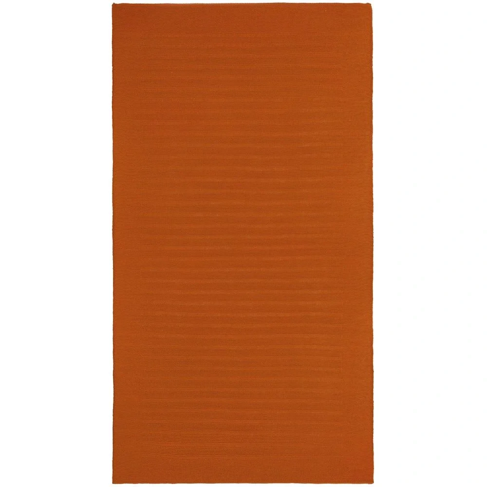 Плед Field, оранжевый 90х160 см - фото 3