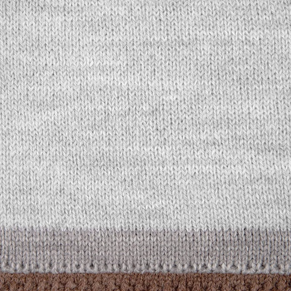 Плед Frontier, светло-серый 105х165 см - фото 3