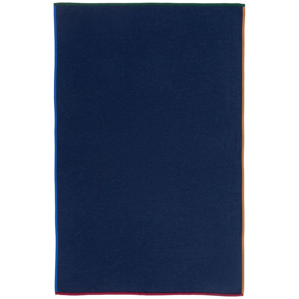 Плед Frontier, темно-синий 105х165 см - фото 4