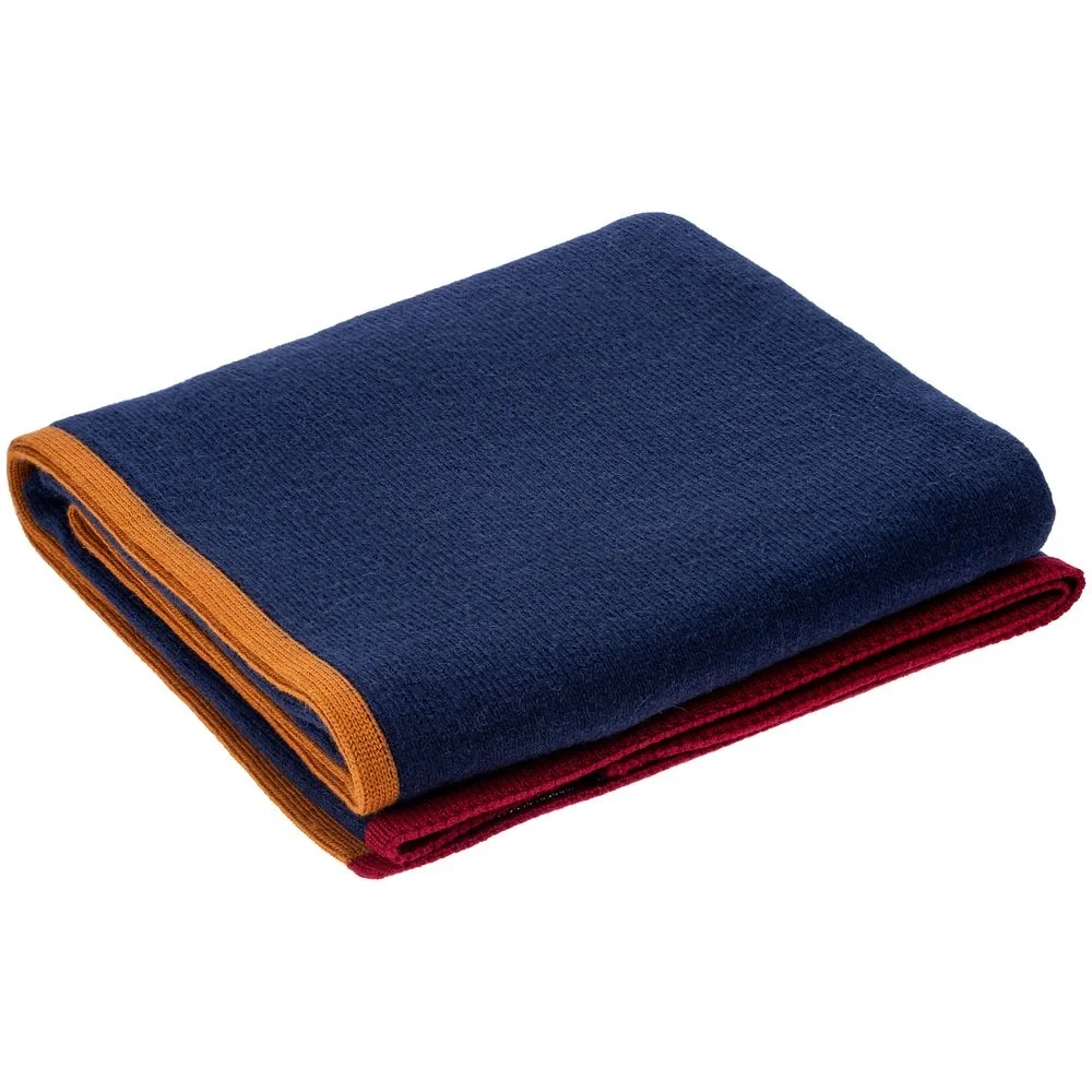 Плед Frontier, темно-синий 105х165 см - фото 5