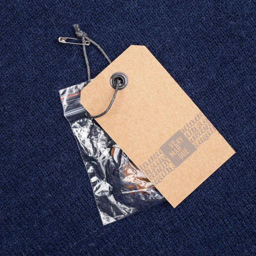 Плед Frontier, темно-синий 105х165 см - фото 6