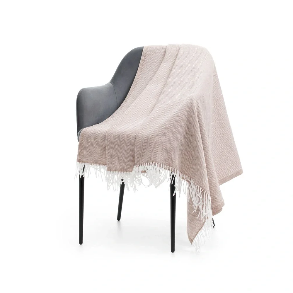 Плед «Гирвас», бежевый 150х200 см - фото 4