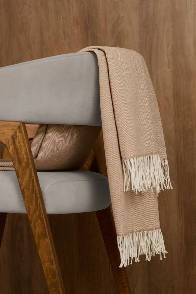 Плед «Гирвас», бежевый 150х200 см - фото 8