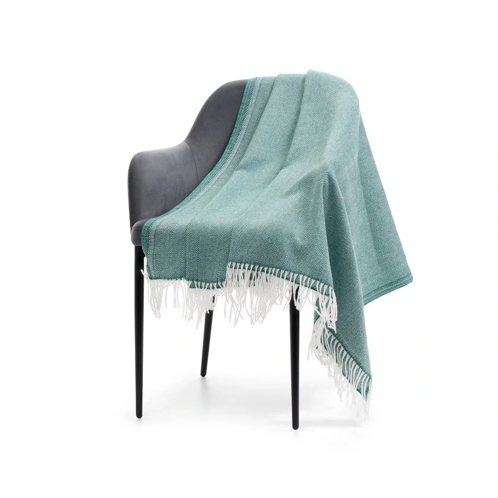 Плед «Гирвас», зеленый 150х200 см - фото 4