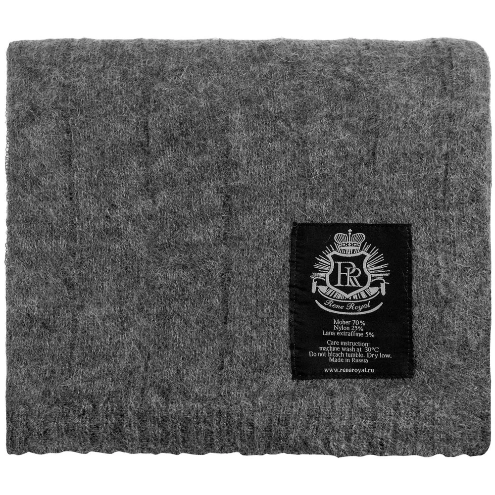 Плед Grasse, графитовый - фото 1