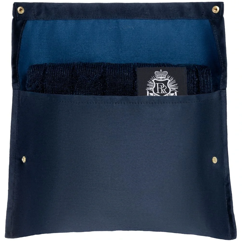 Плед Grasse, синий 130х170 см - фото 12