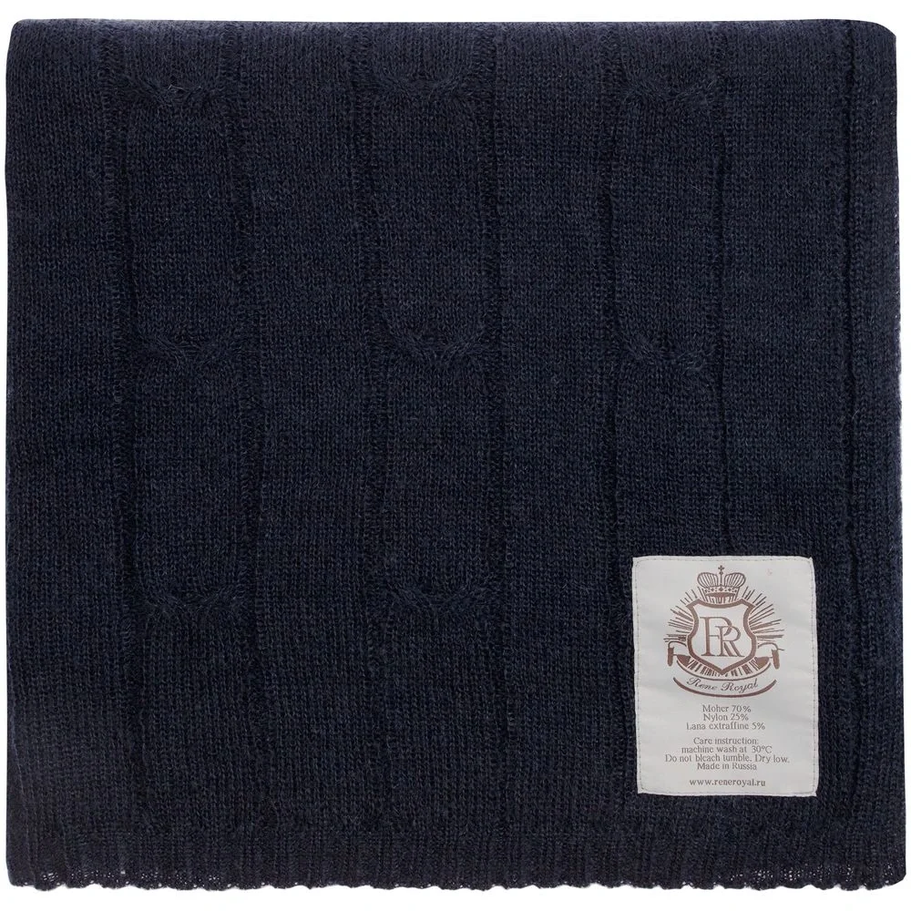 Плед Grasse, синий 130х170 см - фото 2