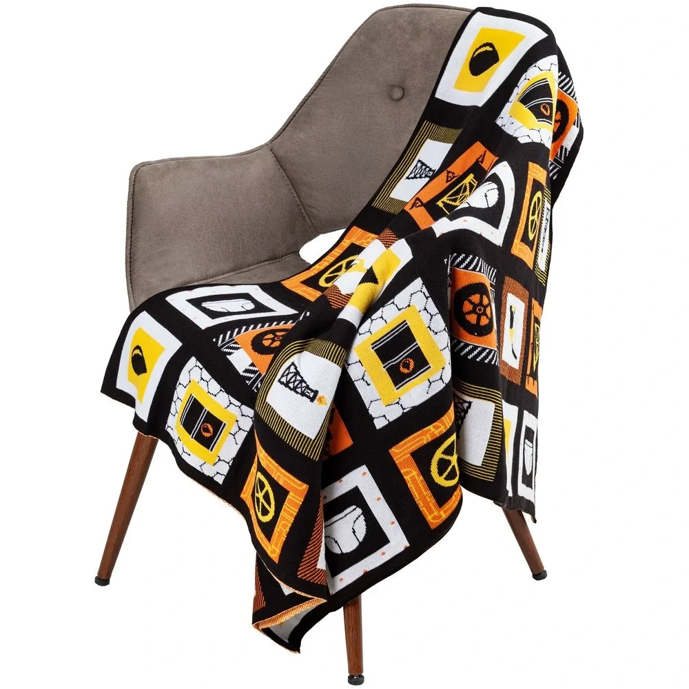 Плед Industry, нефть и газ 100х165 см - фото 2