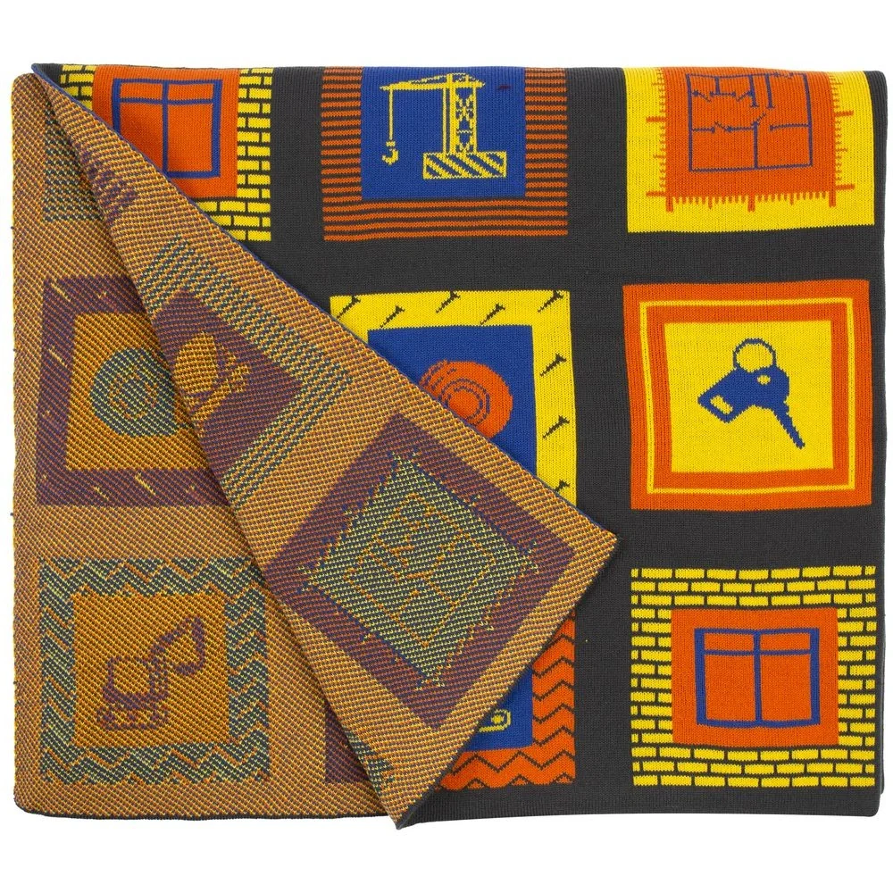 Плед Industry, строительство 100х165 см - фото 3