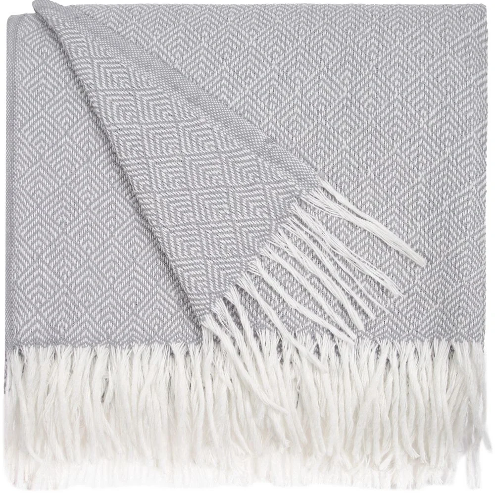 Плед «Капри», серый 140х200 см - фото 1