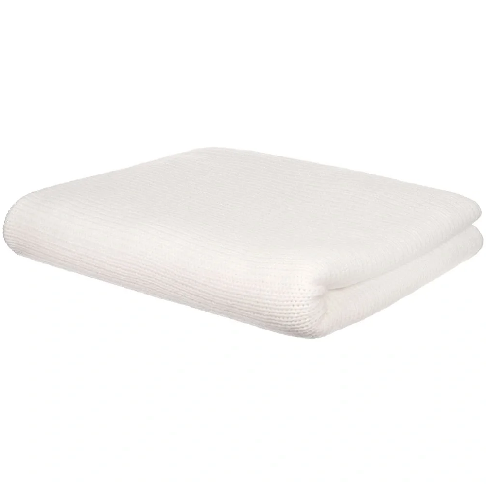 Плед Knitly, белый 160x200 см - фото 2