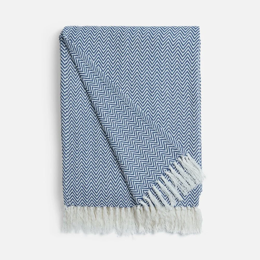 Плед Landour, синий 130x160 см - фото 3