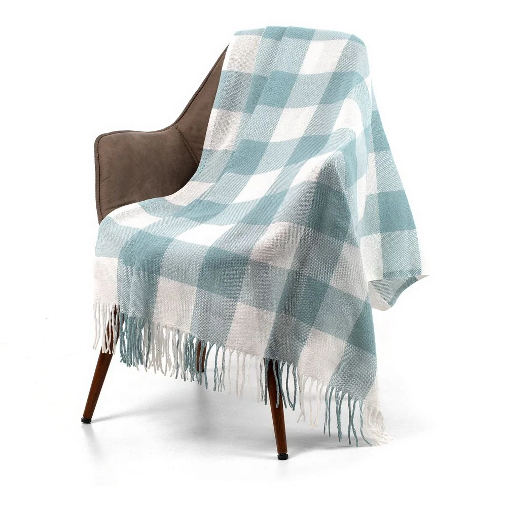 Плед London, бирюзовый 140х200 см - фото 1