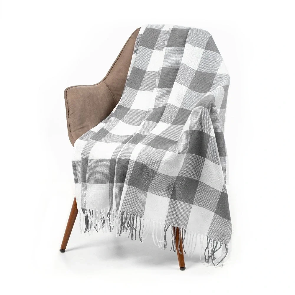 Плед London, серый 140х200 см - фото 1