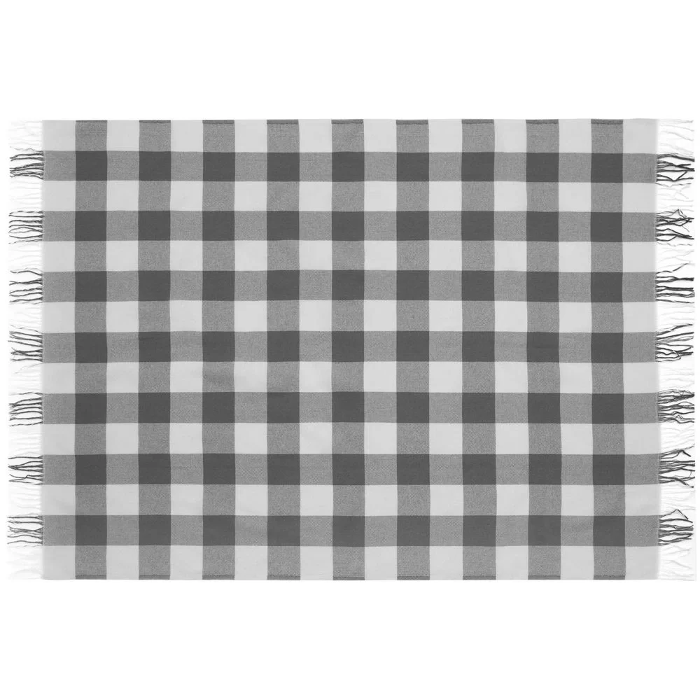 Плед London, серый 140х200 см - фото 4