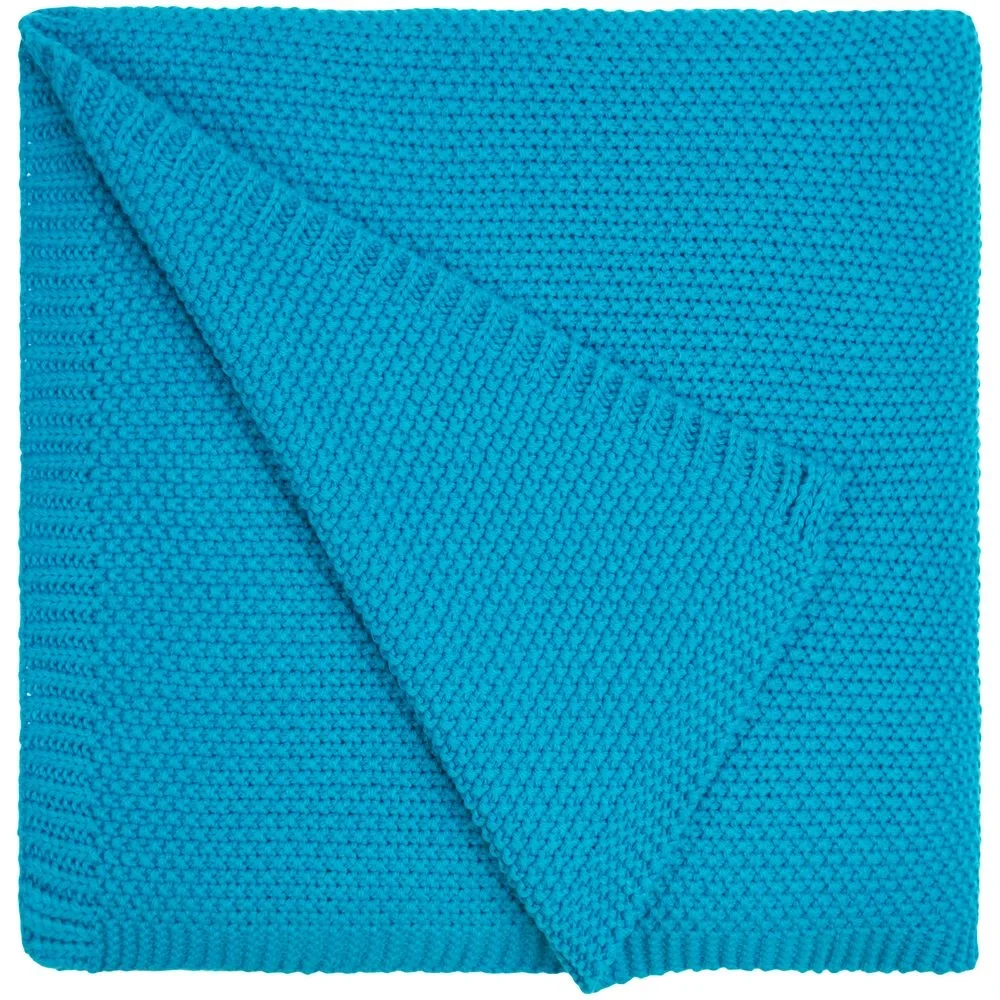 Плед Longview, бирюзовый 120х180 см - фото 2