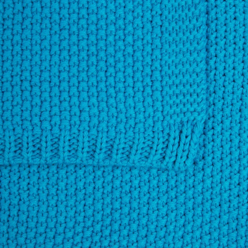 Плед Longview, бирюзовый 120х180 см - фото 3