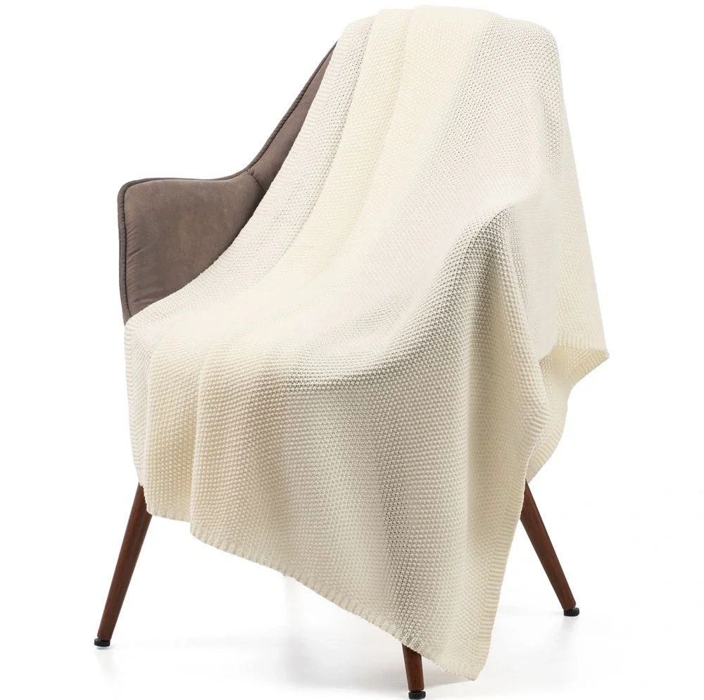 Плед Longview, молочно-белый 120х180 см - фото 1