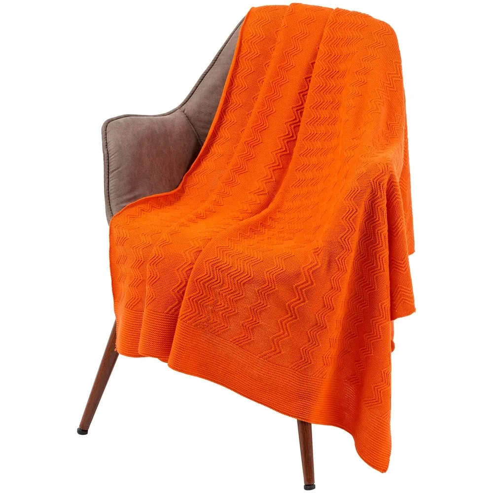 Плед Marea, оранжевый (апельсин) - фото 5