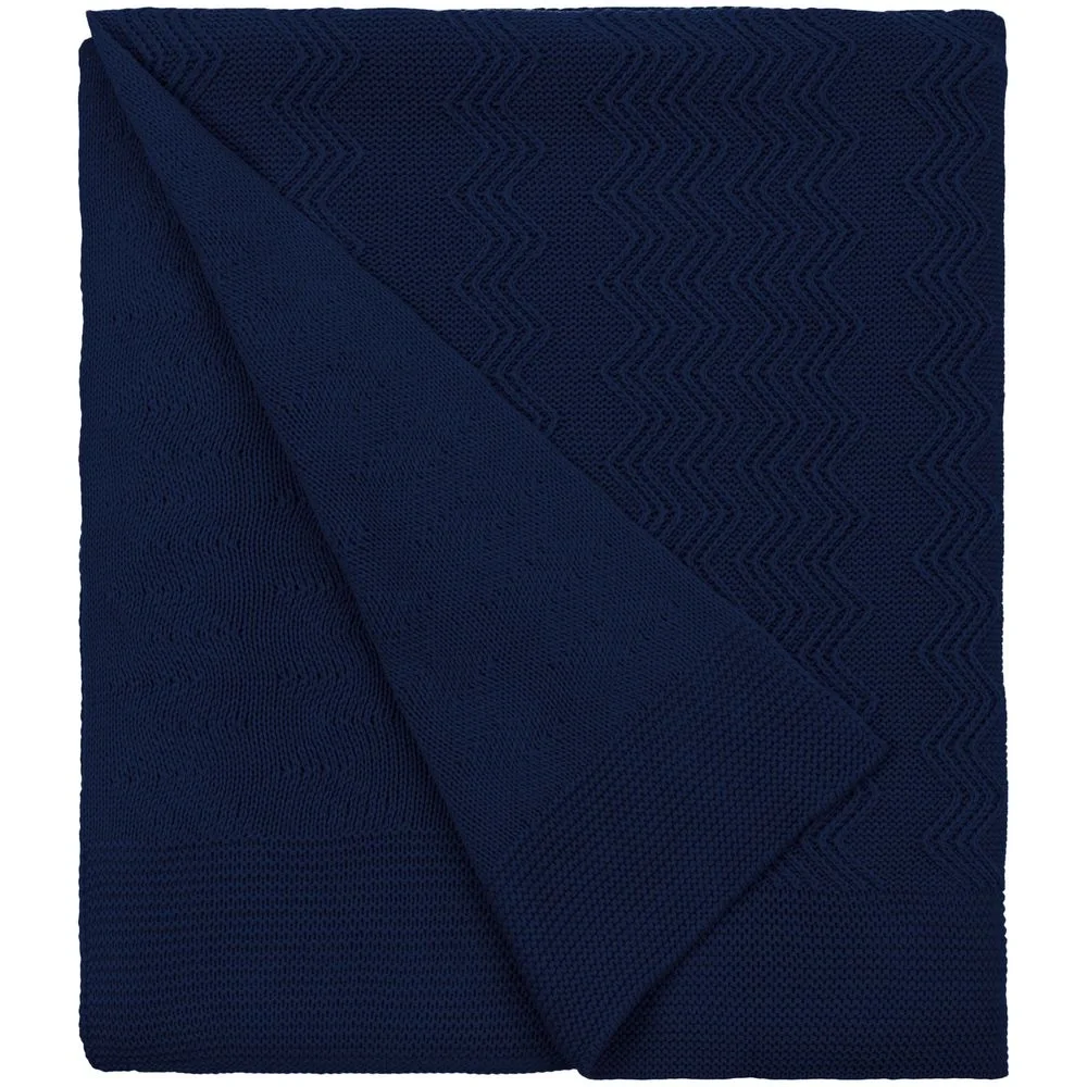 Плед Marea, темно-синий (сапфир) - фото 1