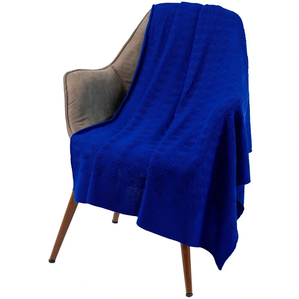 Плед Marea, ярко-синий - фото 5