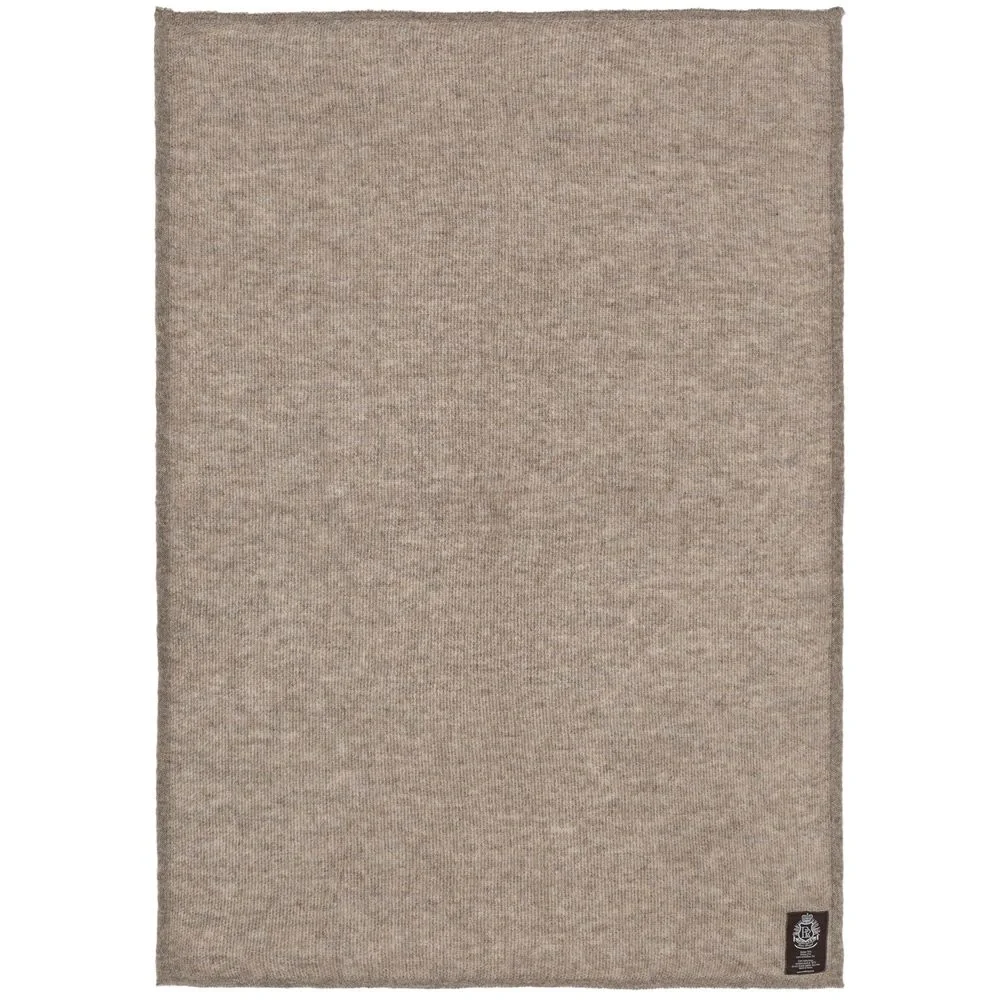 Плед Medley, бежево-серый 130х170 см - фото 4