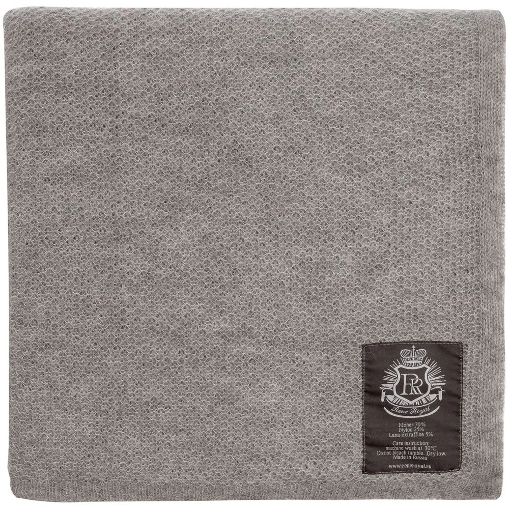 Плед Medley, бежево-серый 130х170 см - фото 8