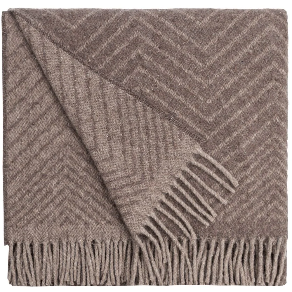 Плед Morena, бежево-коричневый - фото 2